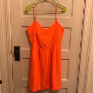 Neon Orange Sundress